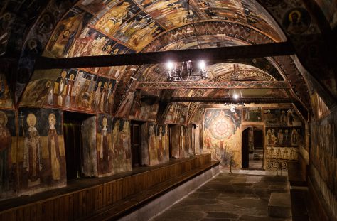 Arbanasi - freske, crkva Kristovo rođenje 3