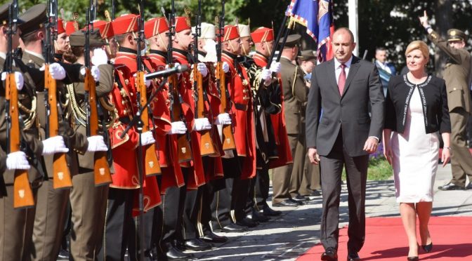 PREDSJEDNIK RUMEN RADEV U SLUŽBENOM POSJETU REPUBLICI HRVATSKOJ